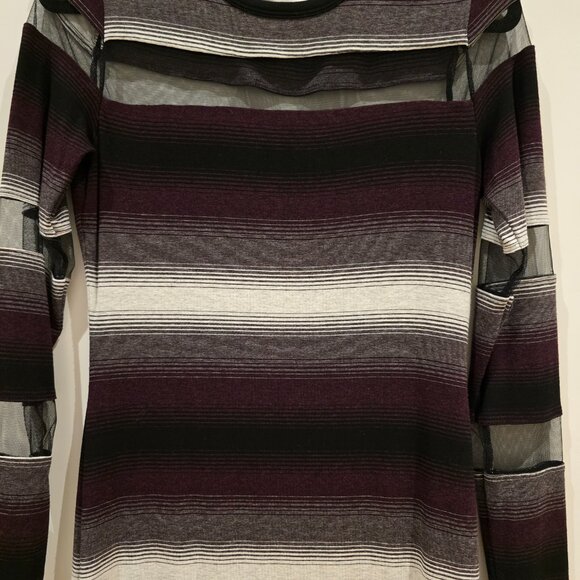 Bailey 44 Sweater Mesh Dress Size Medium - Picture 3 of 7